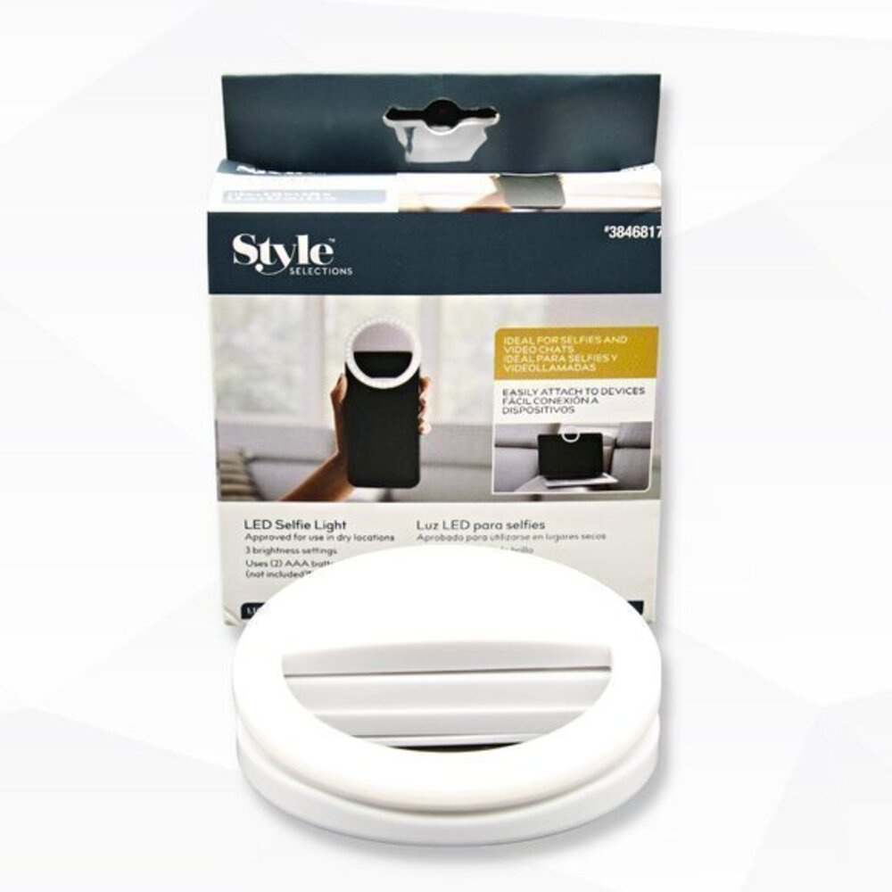 NEW LED Selfie Ring Light for Phone, Laptop, & More
